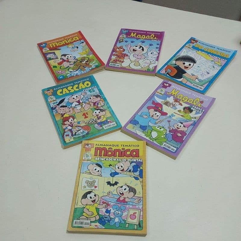 Turma da Mônica kit especial Temáticos c/6 edições