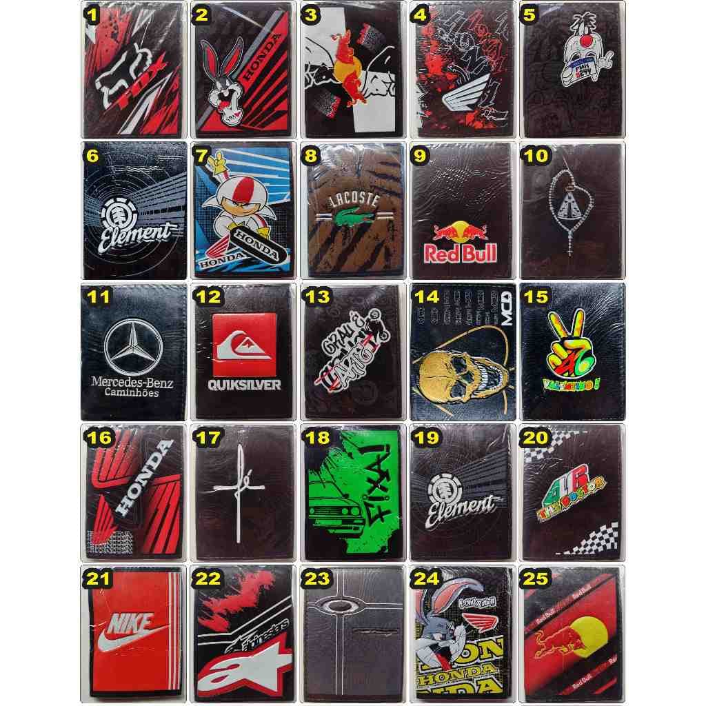 CARTEIRA SLIM PORTA DOCUMENTO , valor (1 unidade)