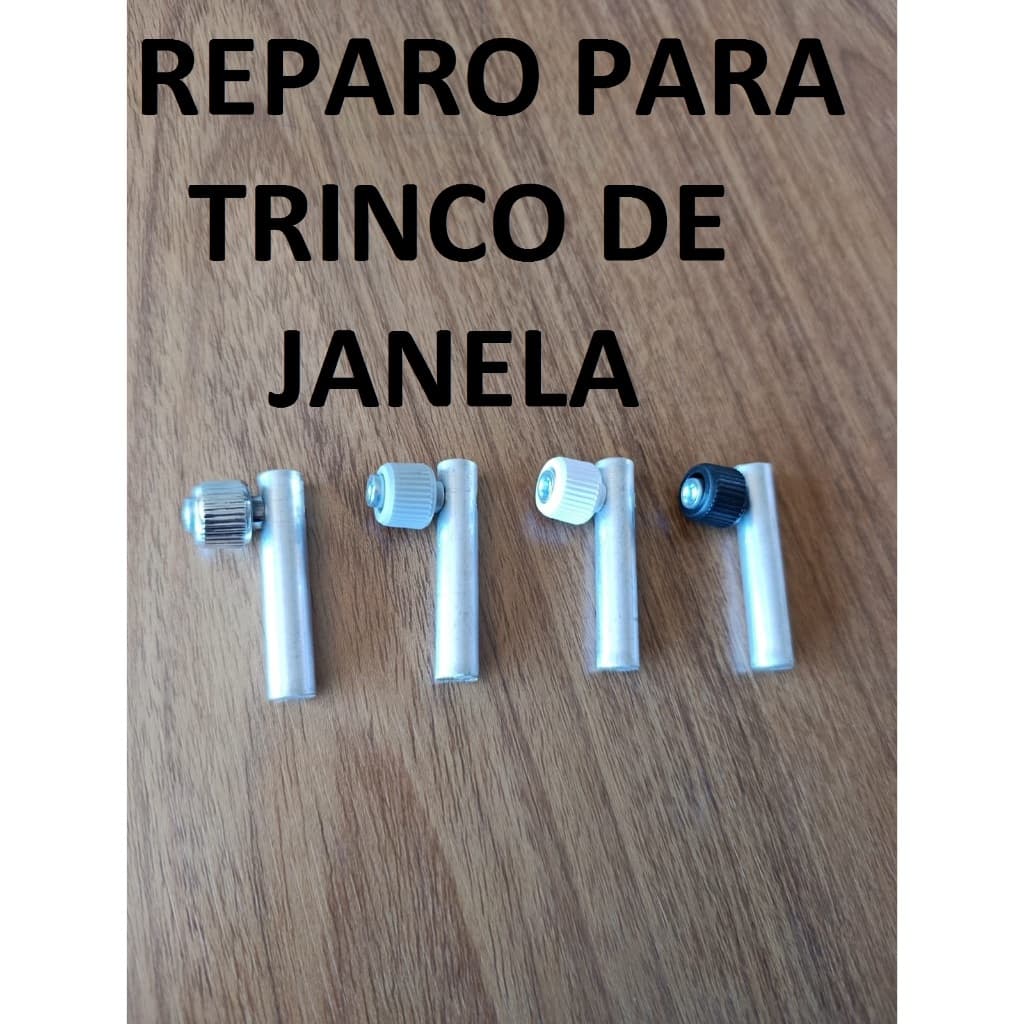 Kit 2 reparo pra trinco de janela e porta