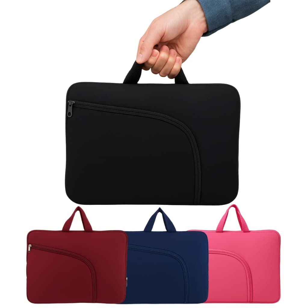 Capa Case Mala p/Notebook Resistente Diversas Cores Neoprene 14,15,17 Polegadas