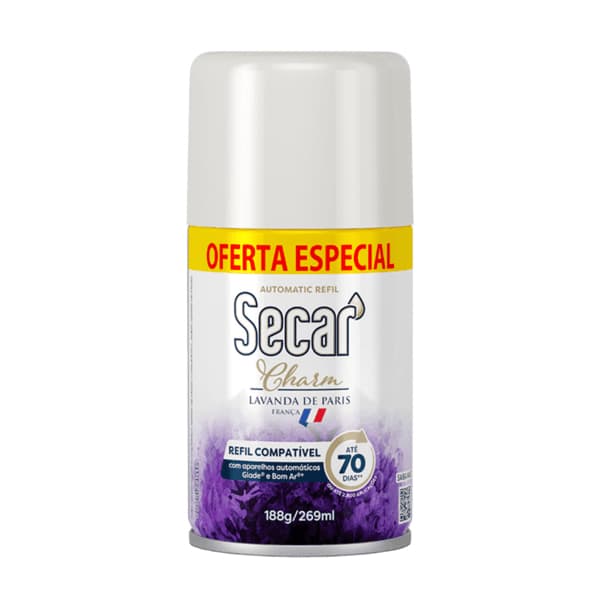 Odorizador Secar Boutique Refil automático ( Compativel com aparelho glade e bom ar )