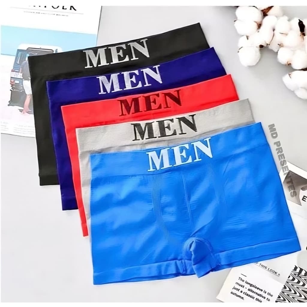 Kit Com Até 12 Cuecas Boxer Microfibra Masculino Adulto Sem Costura