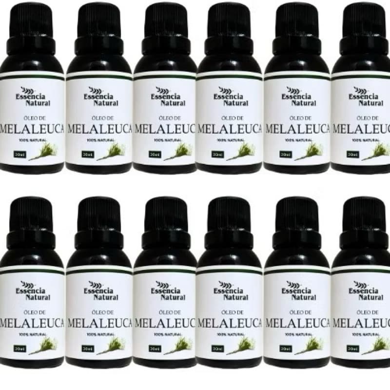 12x Óleo de Melaleuca 30ml (cada) - Produto 100% NATURAL
