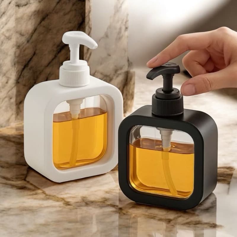 Porta Sabonete Líquido Shampoo Detergente banheiro lavabo 300 ml