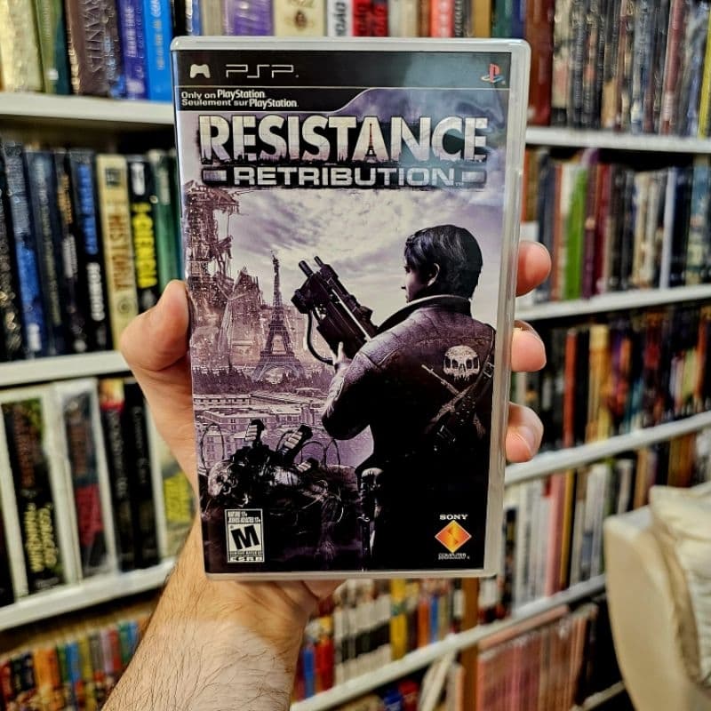 Jogo Resistance Retribution PSP