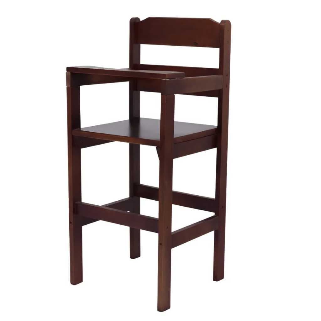 CADEIRA DE ALIMENTAÇÃO CADEIROTE MADEIRA  INFANTIL ALTA