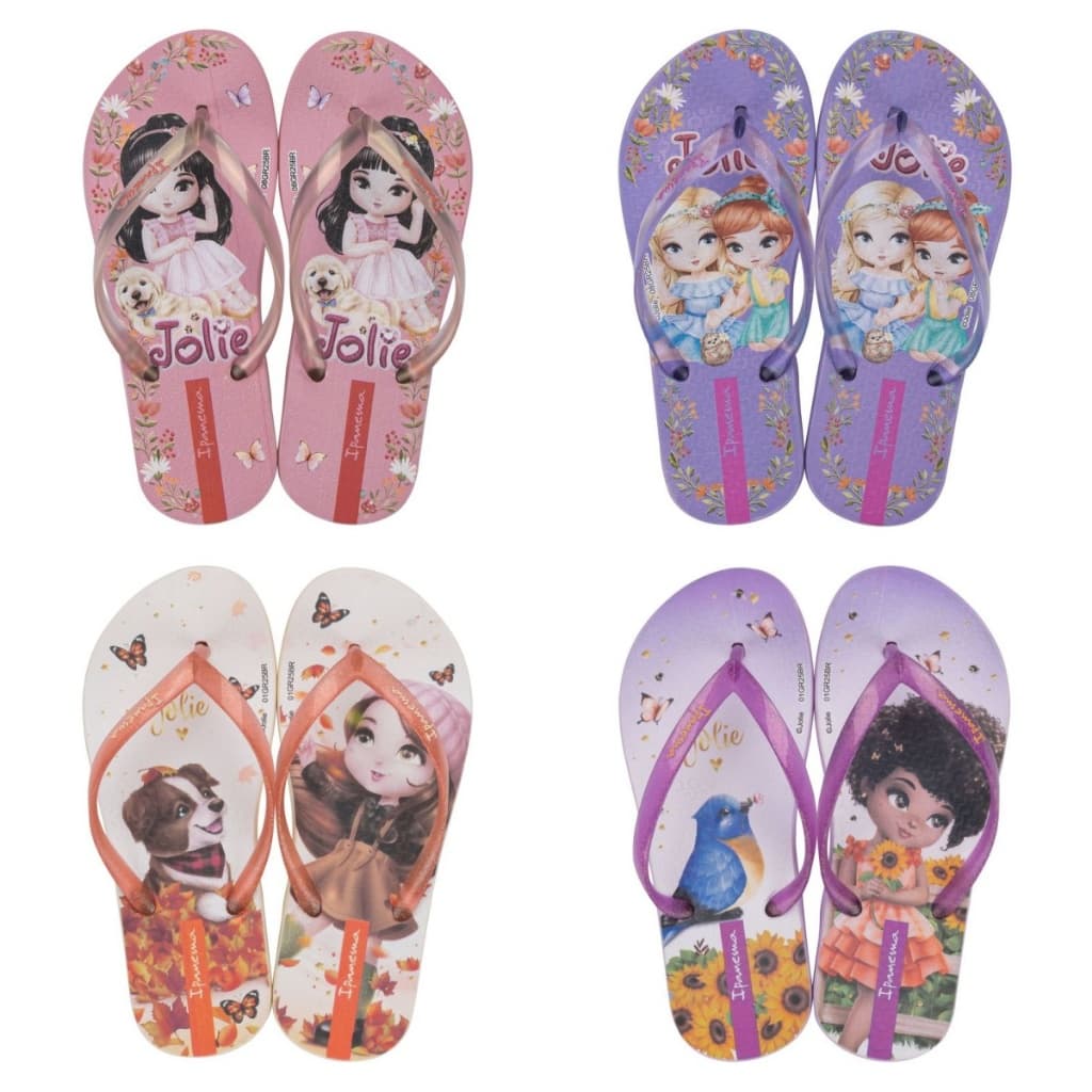 Chinelo Ipanema Jolie Meu Encanto Infantil Original