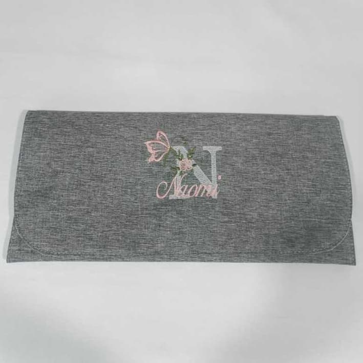 Trocador essencial personalizado com nome