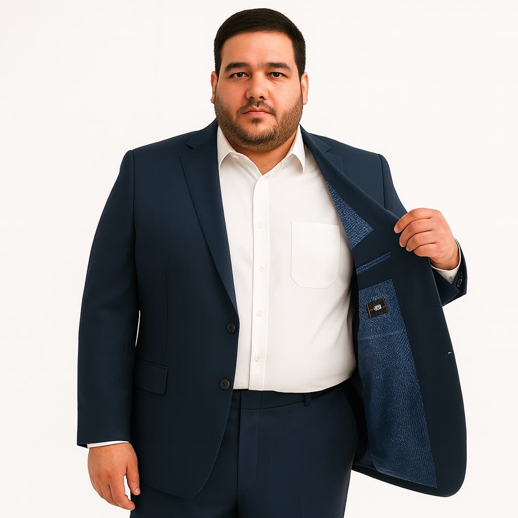 Terno Italiano Slim Masculino Tamanho Extra Plus Size - Paleto + Calça + Barato - Envio Imediato!