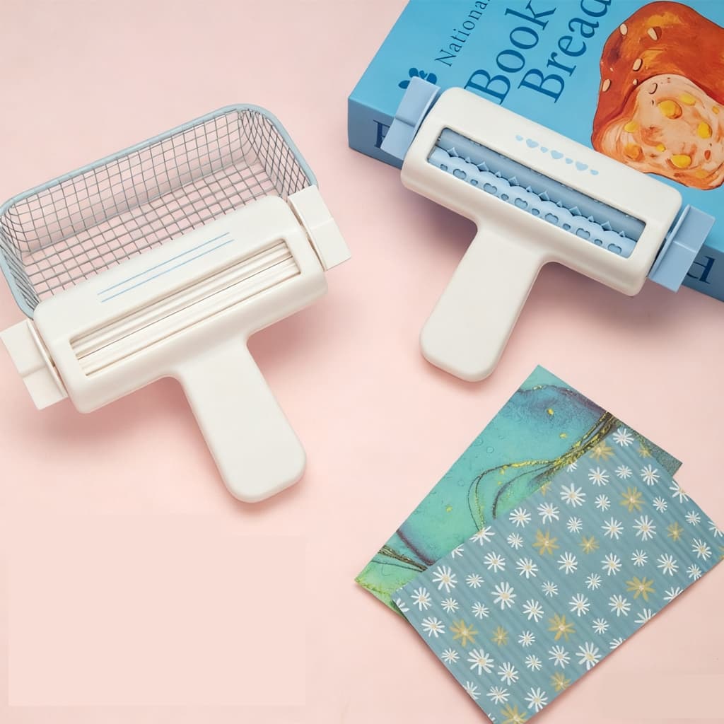 DIY Scrapbook Socos Circular Ferramenta De Mão Máquina De Gravação De Papel Ofício Embosser Para Scrapbooking Escola Fur