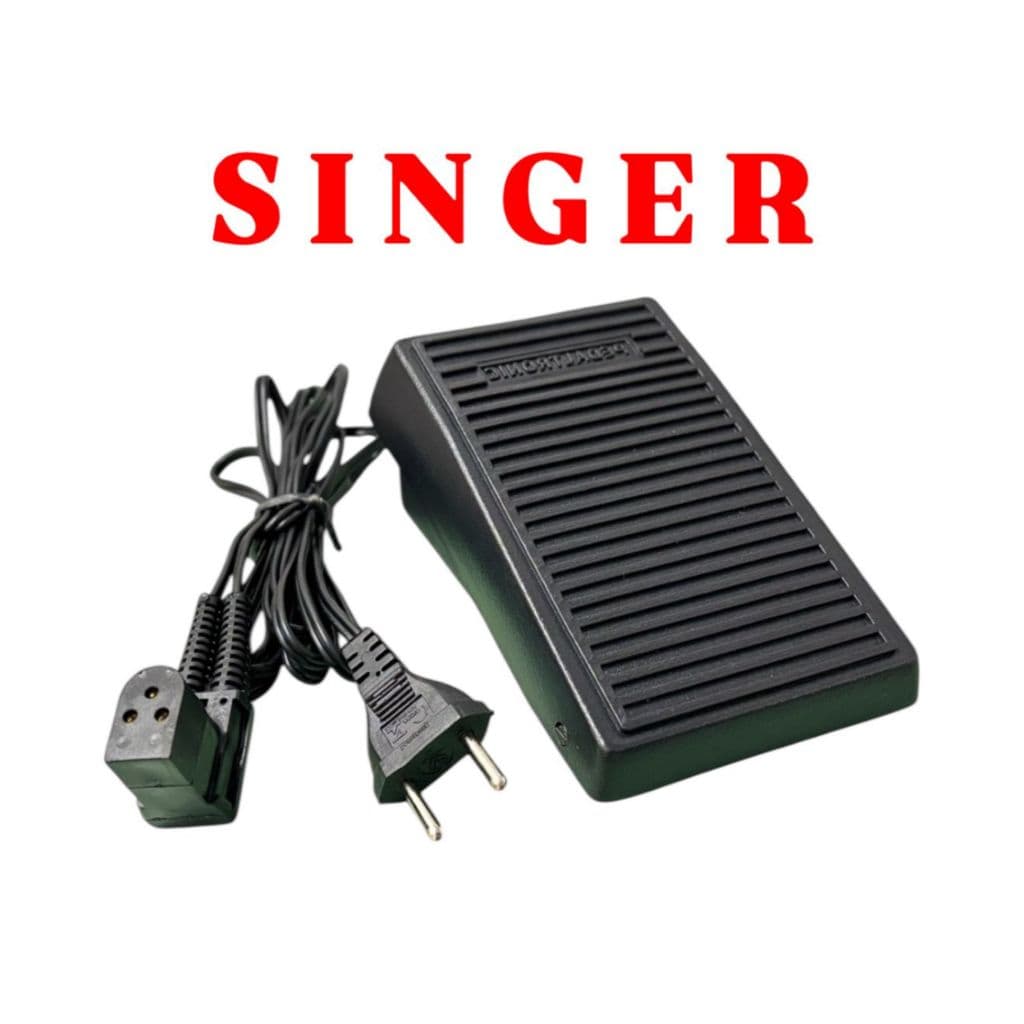Pedal Reostato Maquina de Costura Singer Modelos Antigos Bivolt - 3VP