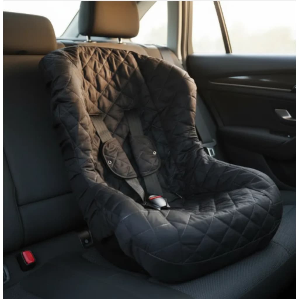 Capa para Cadeirinha de Carro de Bebê Menino Menina com Protetor de Cinto - 03 Peças