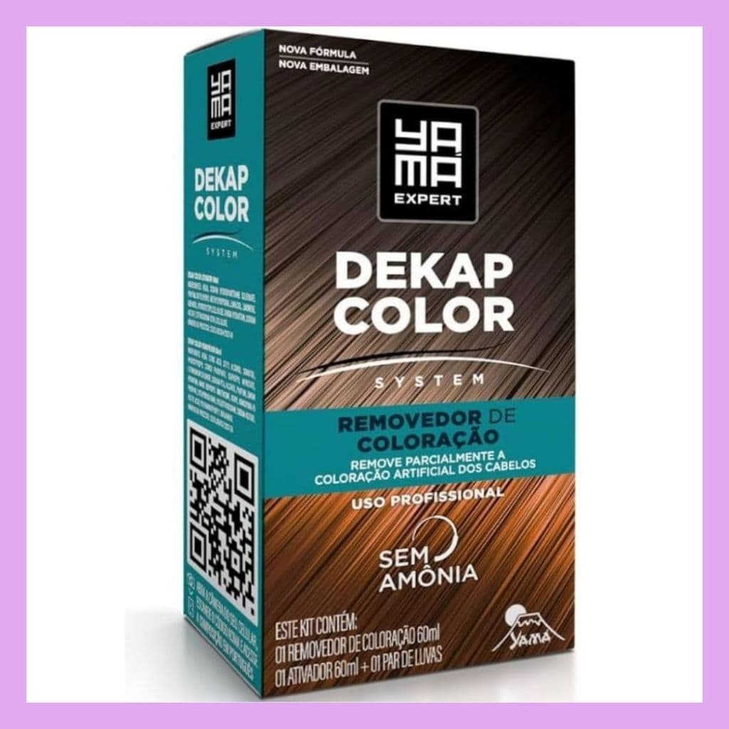 Yamá Dekapcolor System Removedor de Coloração - 120ml