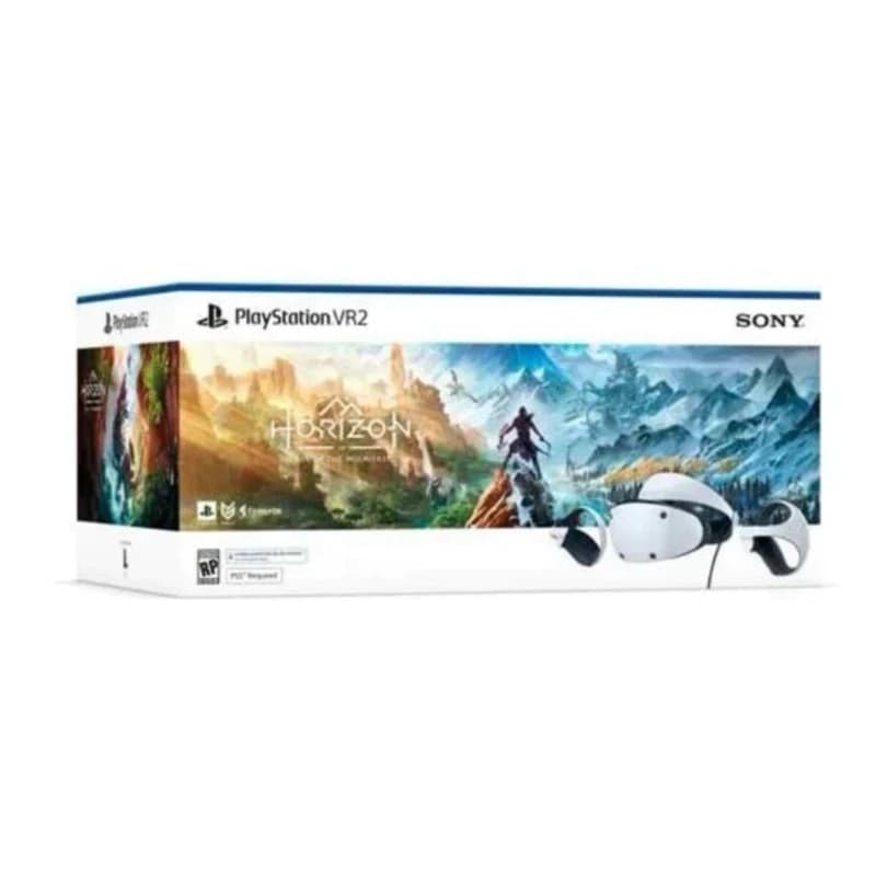Playstation Vr2 Ps5 Horizon Call Of The Mountain Bundle Sony Cor Branco Novo