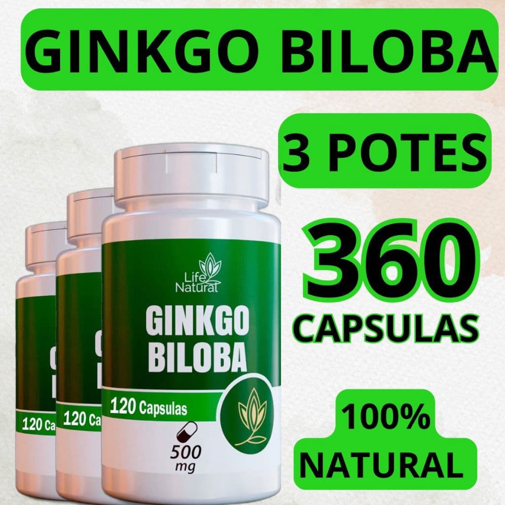 Ginkco Biloba Premium 360 capsulas 100% NATURAL