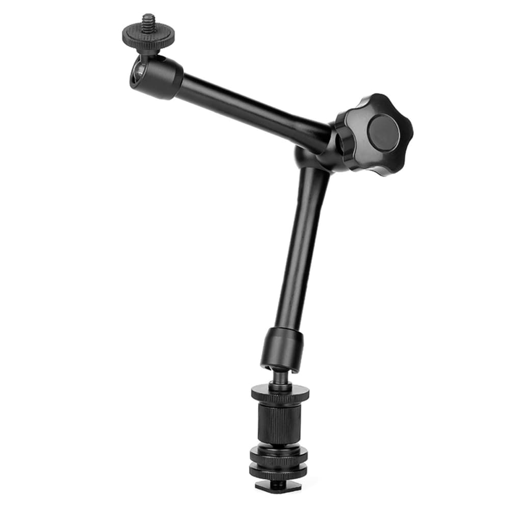 Braço Mágico Articulado Sou Foto 18cm e 28cm Para Câmeras Monitores LED Microfones