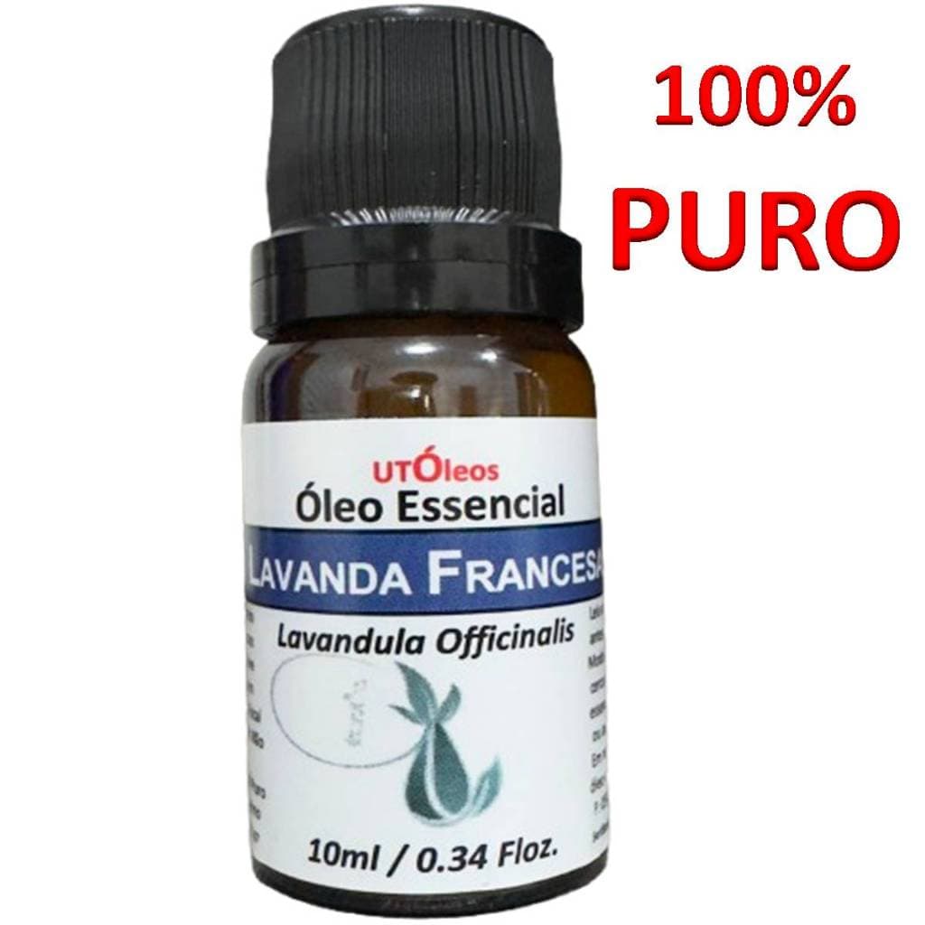 Óleo Essencial de Lavanda Francesa 100% Puro 10ml