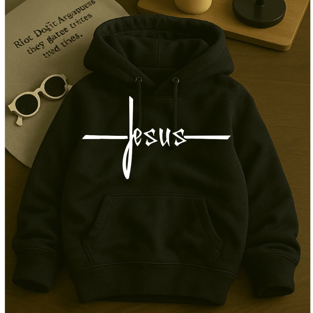 Moletom Infantil Agasalho Jesus Cristao Estampado Personalizado Premium