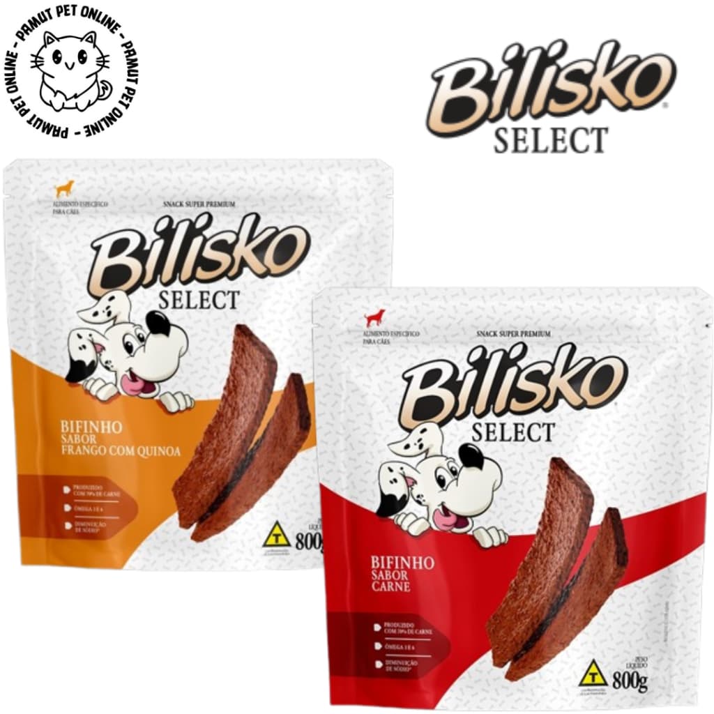 Bifinho Bilisko Para Cães 800g - Petisco