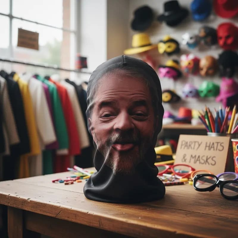 Máscaras 3D Realistas de Famosos – Vista o Rosto, Vire o Personagem!