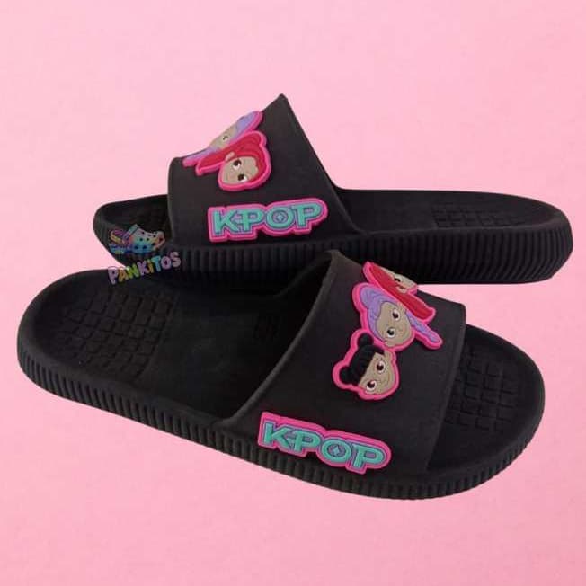 CHINELO SLIDE GUERREIRAS K--POPP MENINA INFANTIL JUVENIL ADULTO TAMANHOS 27ao 40 CONFORTAVEL MODINHA