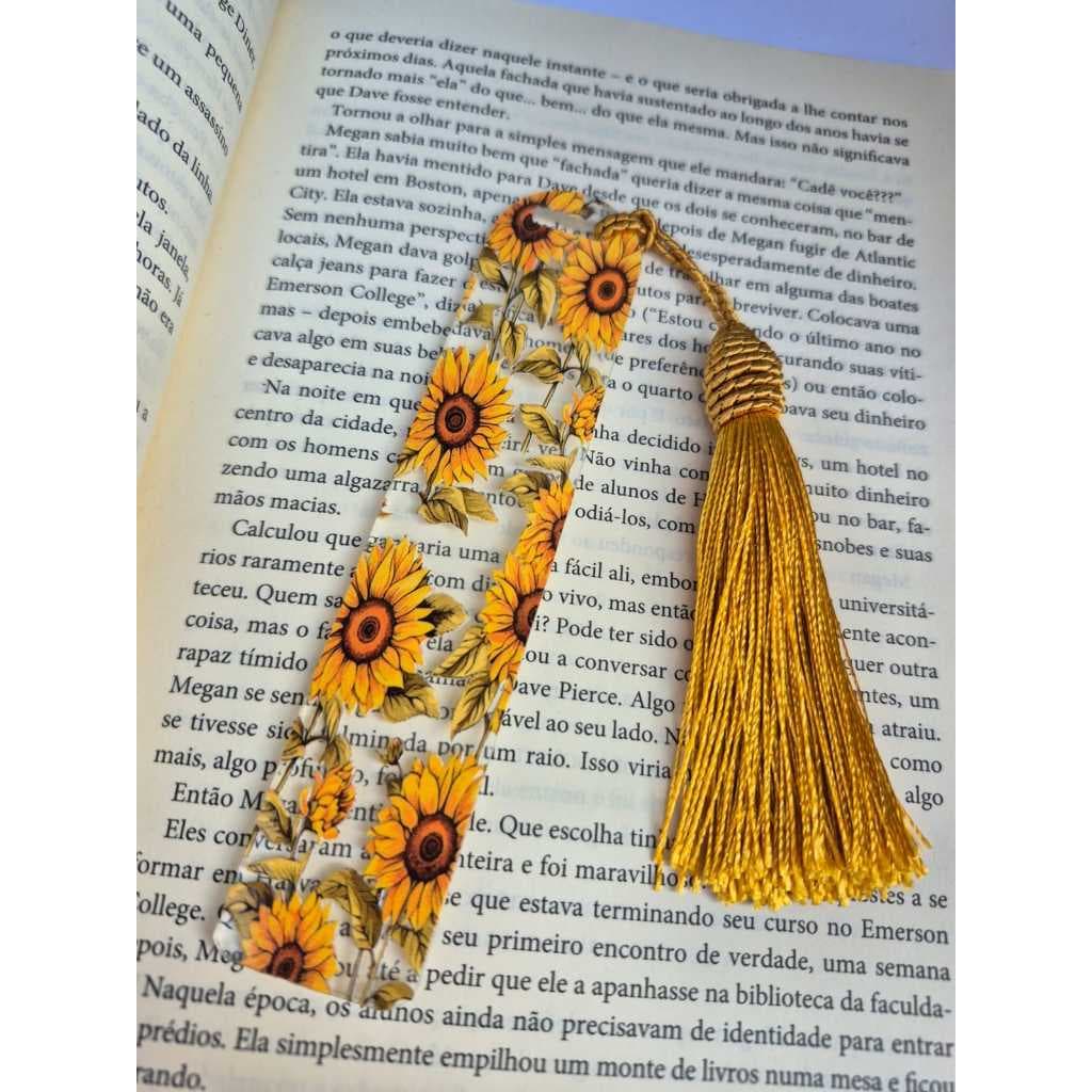 Marcador de Página Acrílico – Transparente – Vários Modelos