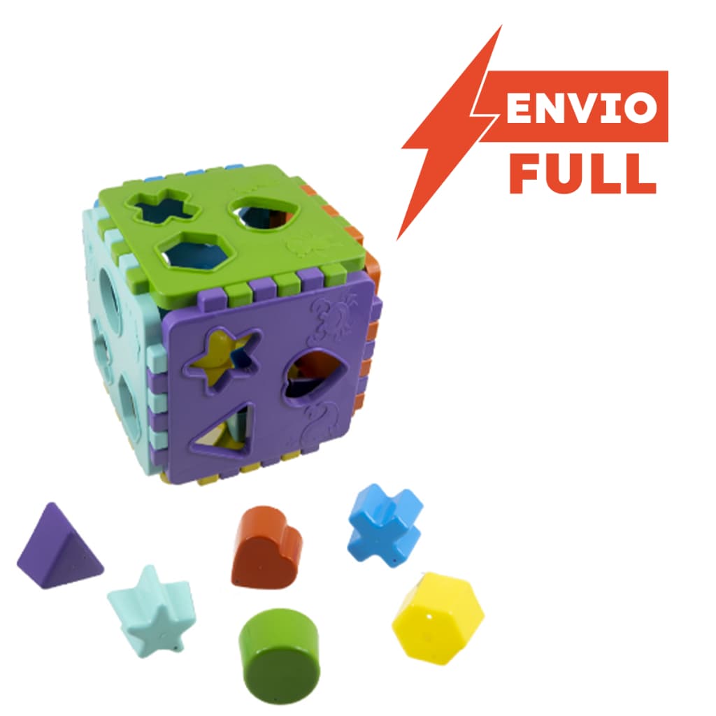 Cubo Grande - Educativo Pedagógico Desenvolvimento Infantil - Certificado Inmetro - Queen Shop