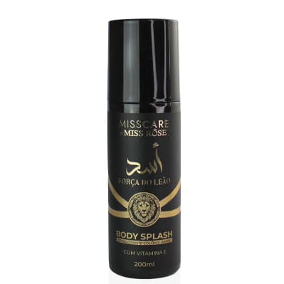 Body Splash Para Corpo Masculino Força do Leão Refrescante - Miss Care by Miss Rôse