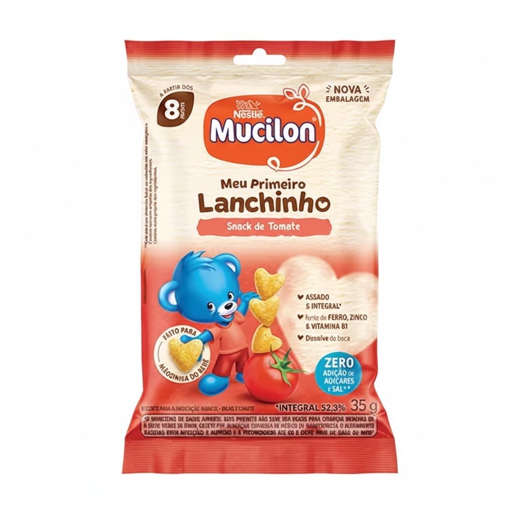 Mucilon Meu Primeiro Lanchinho Sabor Tomate 35gr