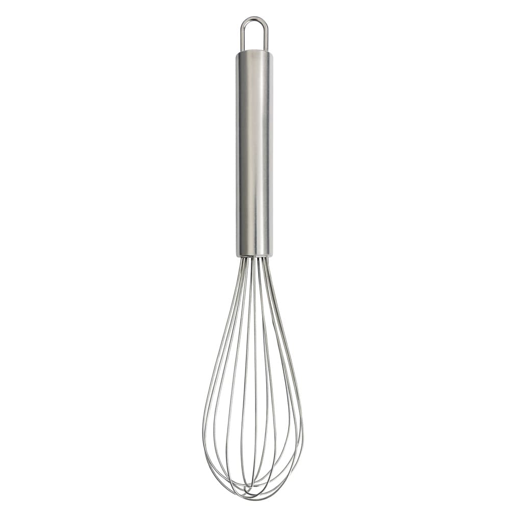 Fouet/fuê Manual Batedor De Ovos Profissional Em Inox 25cm