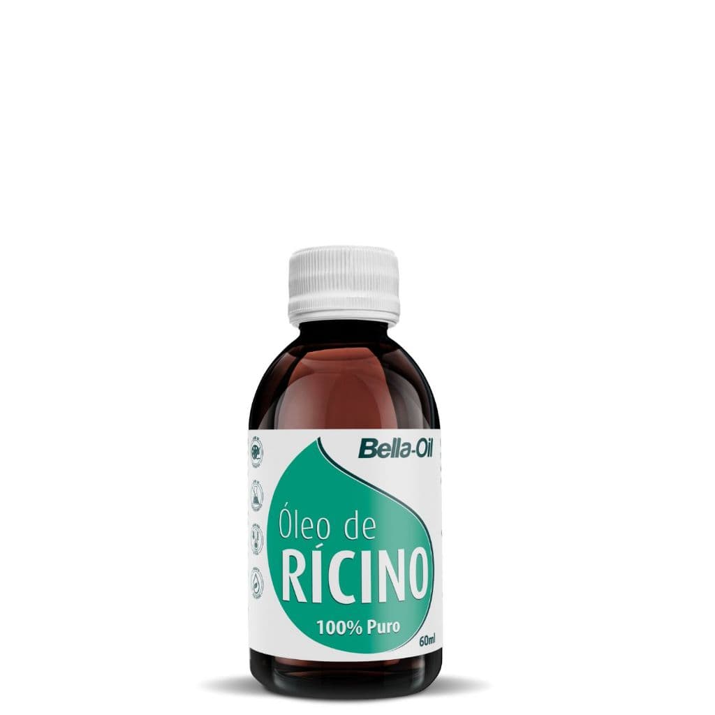 Óleo de Rícino 100% Puro Bella-Oil 60ml - BellaPhytus 
