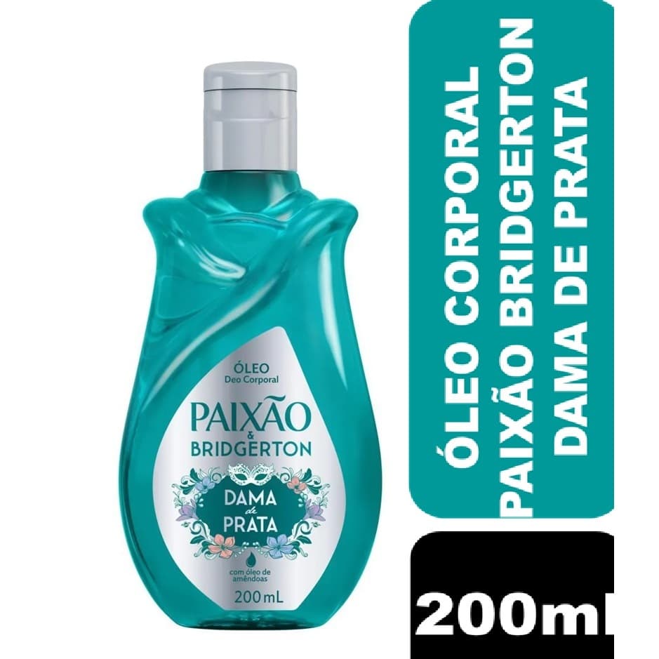 Óleo Corporal Paixão & Bridgerton Dama de Prata com Ação Desodorante 200ml