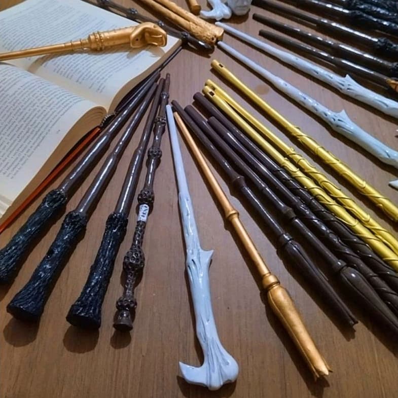 Varinhas mágicas colecionáveis Harry Potter / Hermione / Todos os modelos de varinhas
