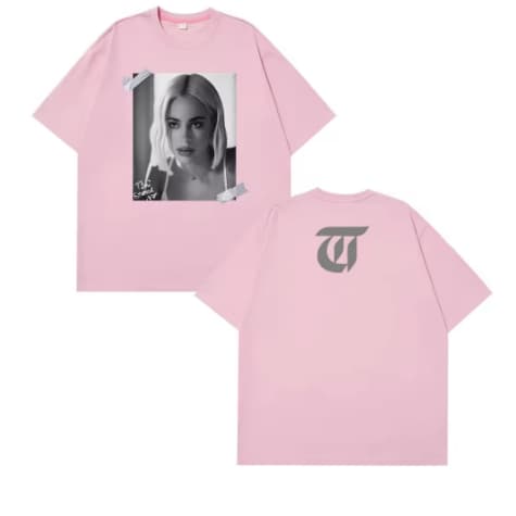 Camiseta Camisa Blusa Algodão Singer Tini Stoessel Tour Album 2025