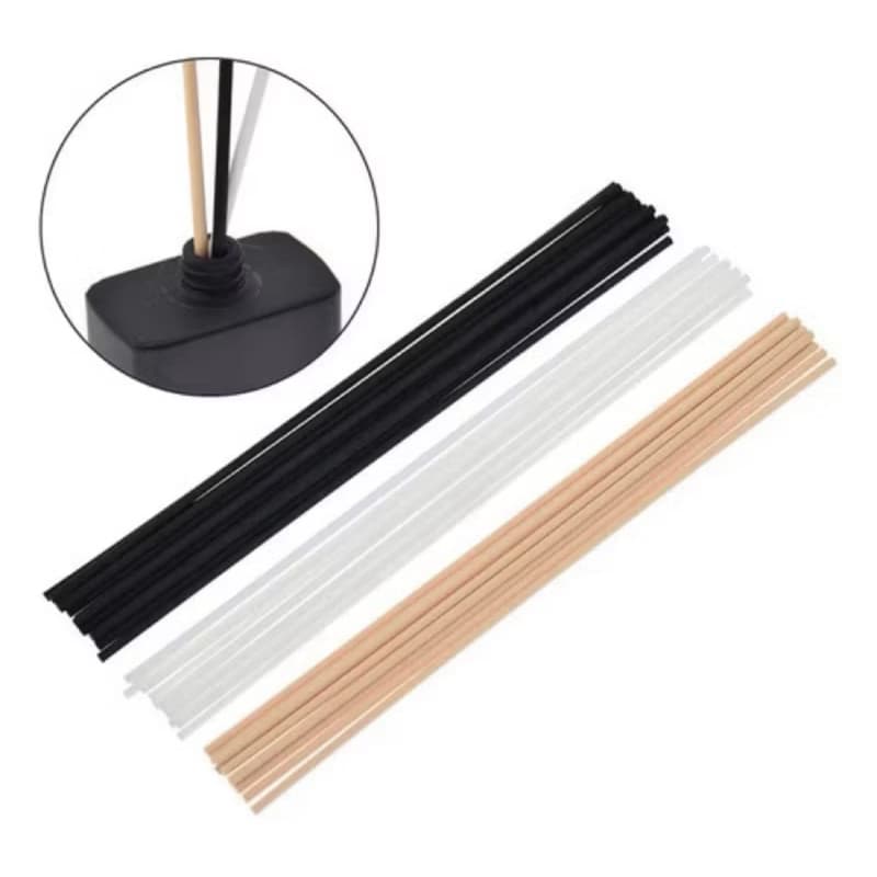 50 Vareta de Fibra de Algodão Difusor de Varetas Sintético Exala Mais