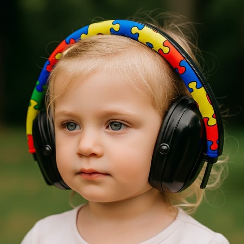 Abafador autista, capinha costurada personalizada