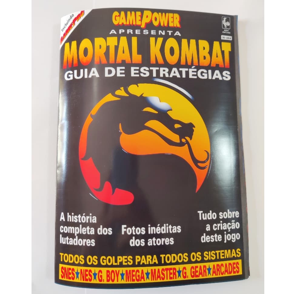 Guia de Estratégias - Mortal Kombat 1993 - Nova Cultural