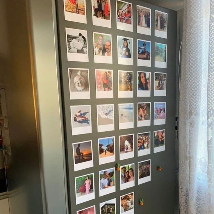 Mini Foto IMÃ Geladeira Kit Por Unidades - Sem legendas - Alta qualidade - Envio Imediato