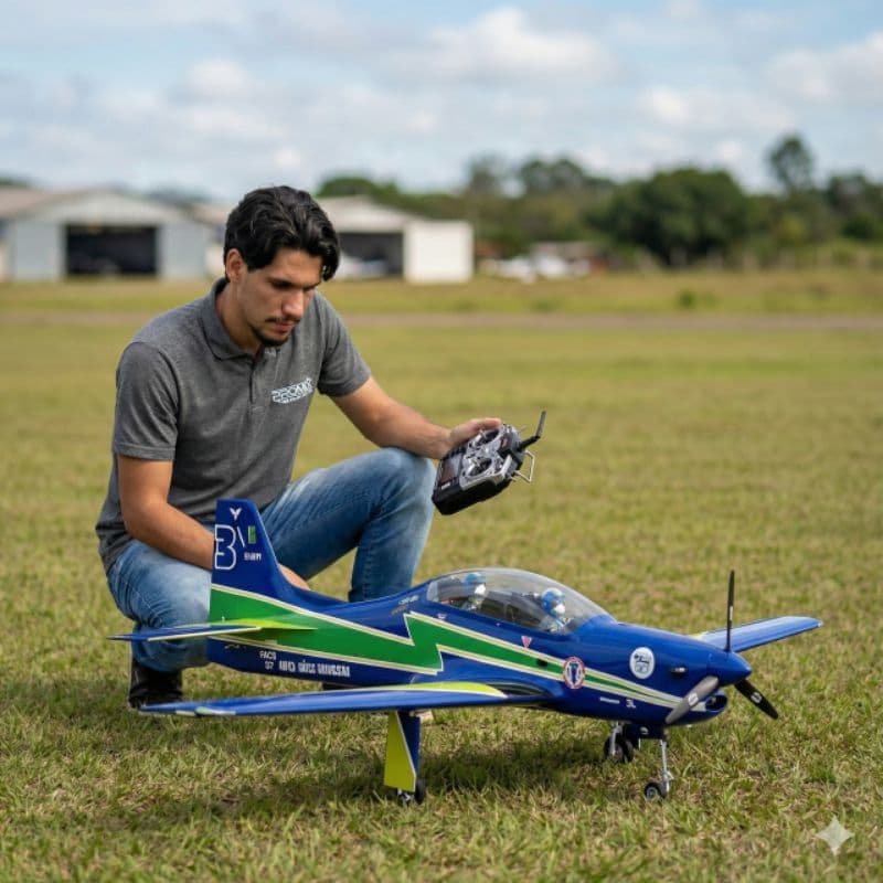 kit aeromodelo tucano t27 140cm de envergadura