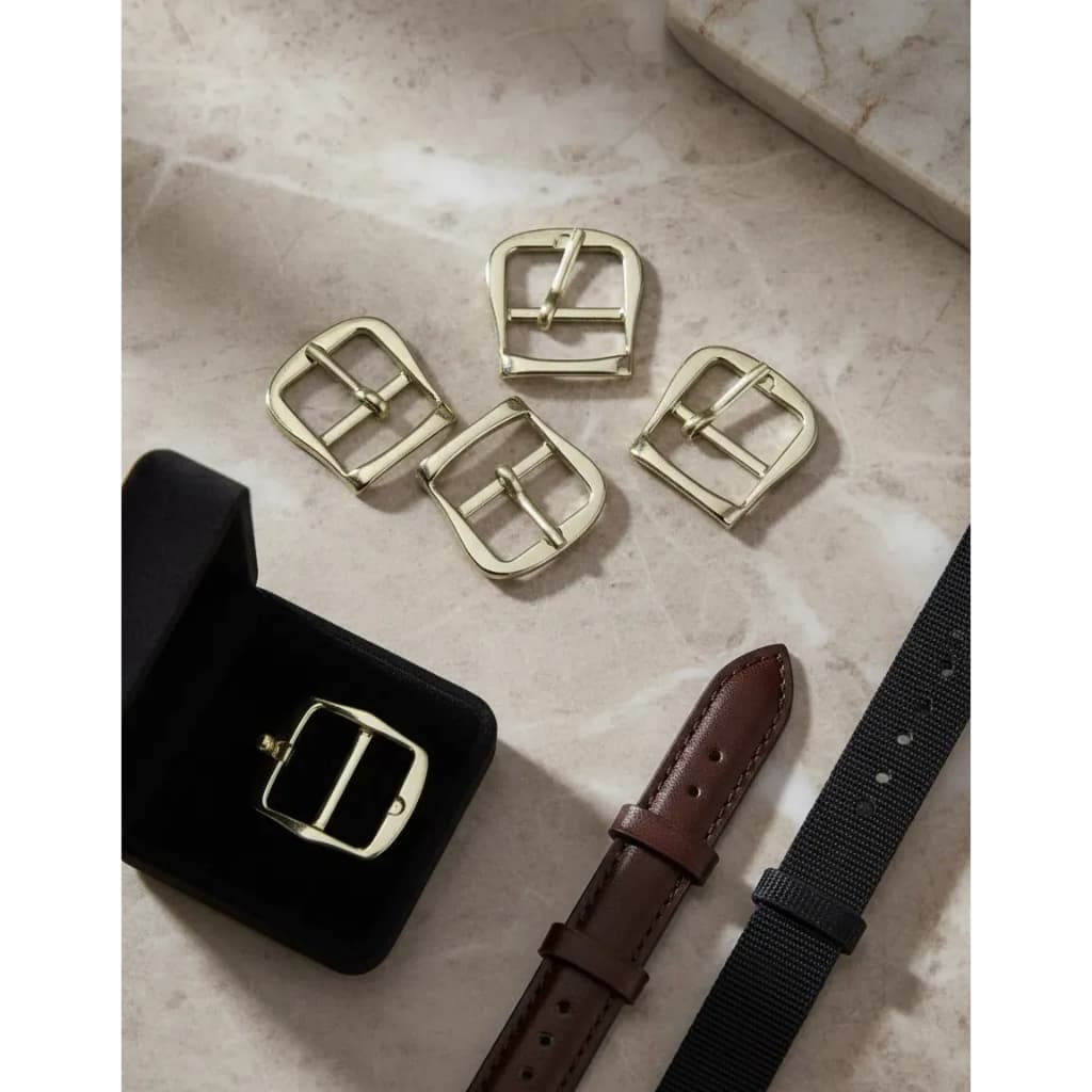 Fivela de Metal Prata de 20mm, Kit com Diferentes Quantidades