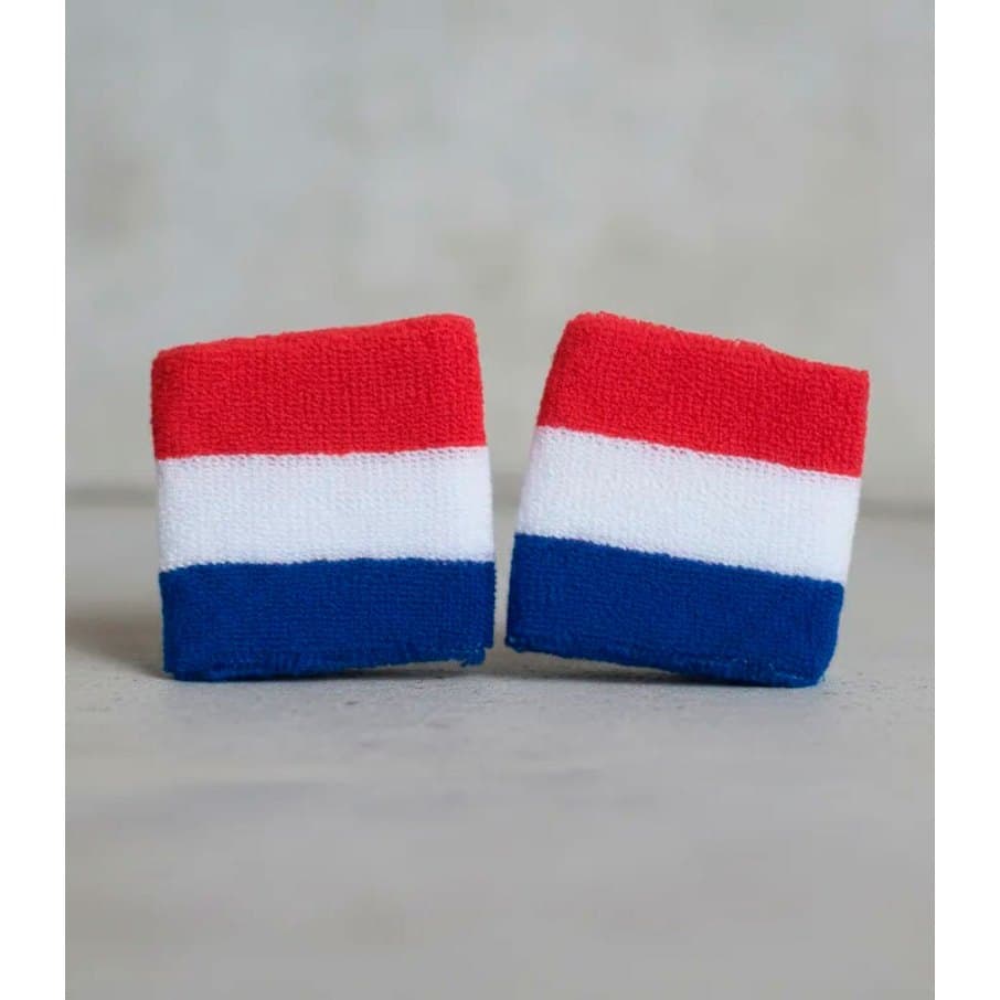 Munhequeira Esportiva Algodão 8 cm Absorvente Kit 2 Unidades