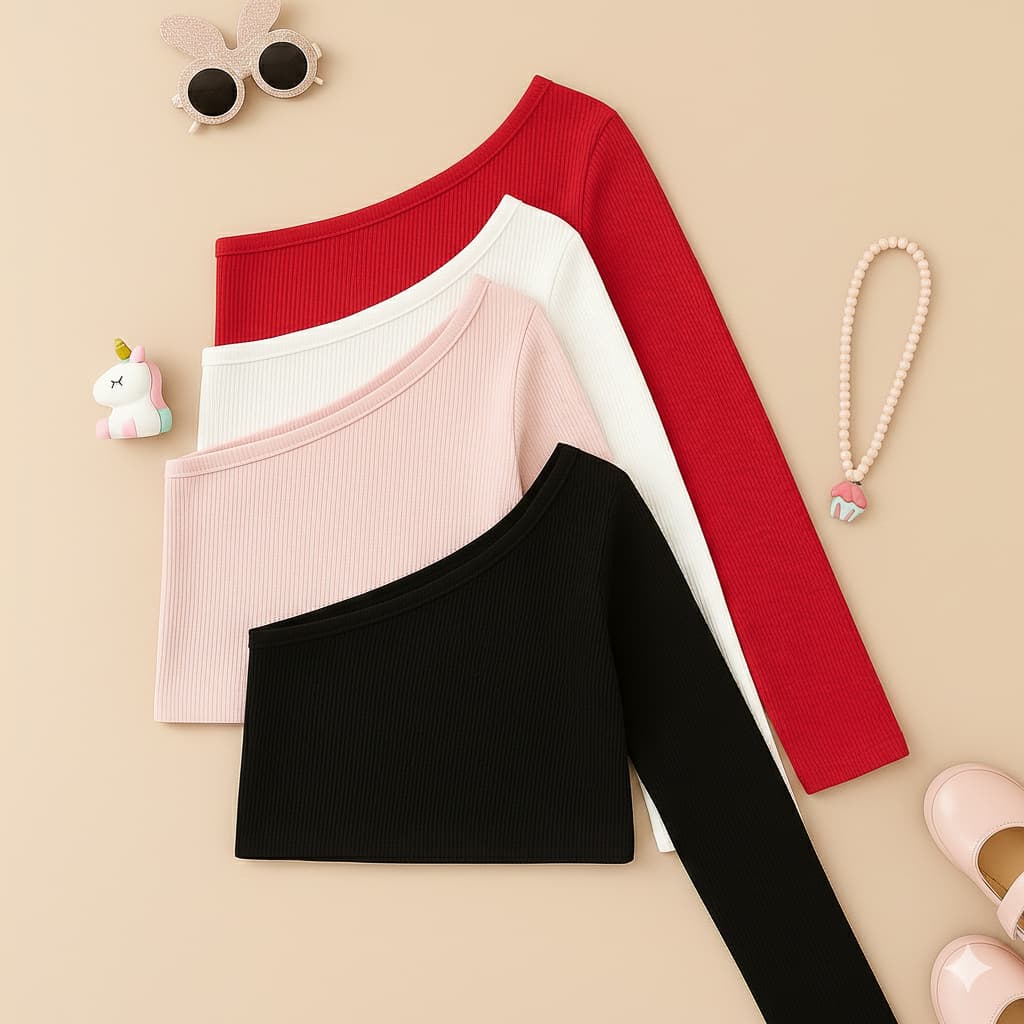 croped infantil e juvenil 1 peça estiloso blogueirinha