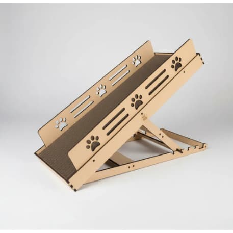 Escada Rampa Pet Antiderrapante 4 Niveis de Altura Subir Sofá