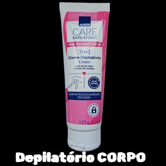Creme Depilatório Para o Corpo Avon Care 125g
