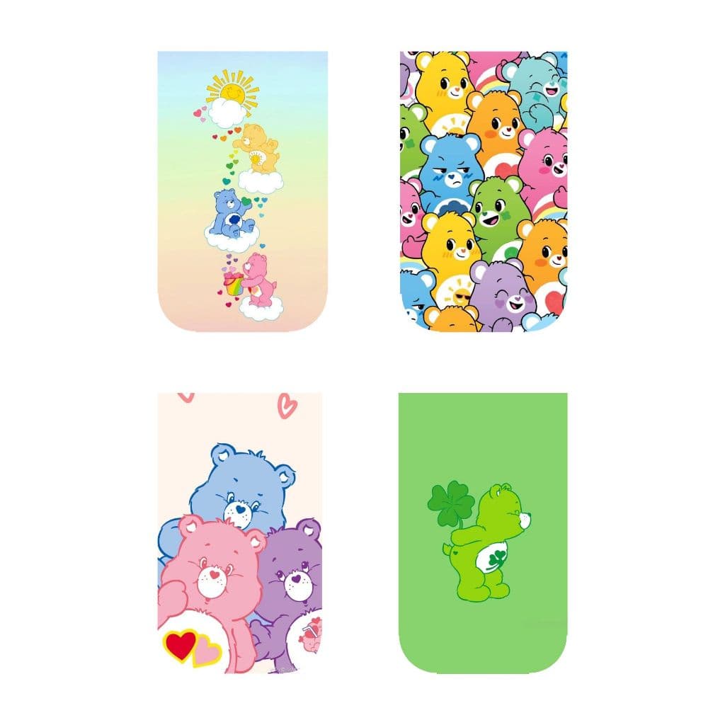 Marcador de Página Magnético  Ursinhos Carinhosos imã C/4 unidades