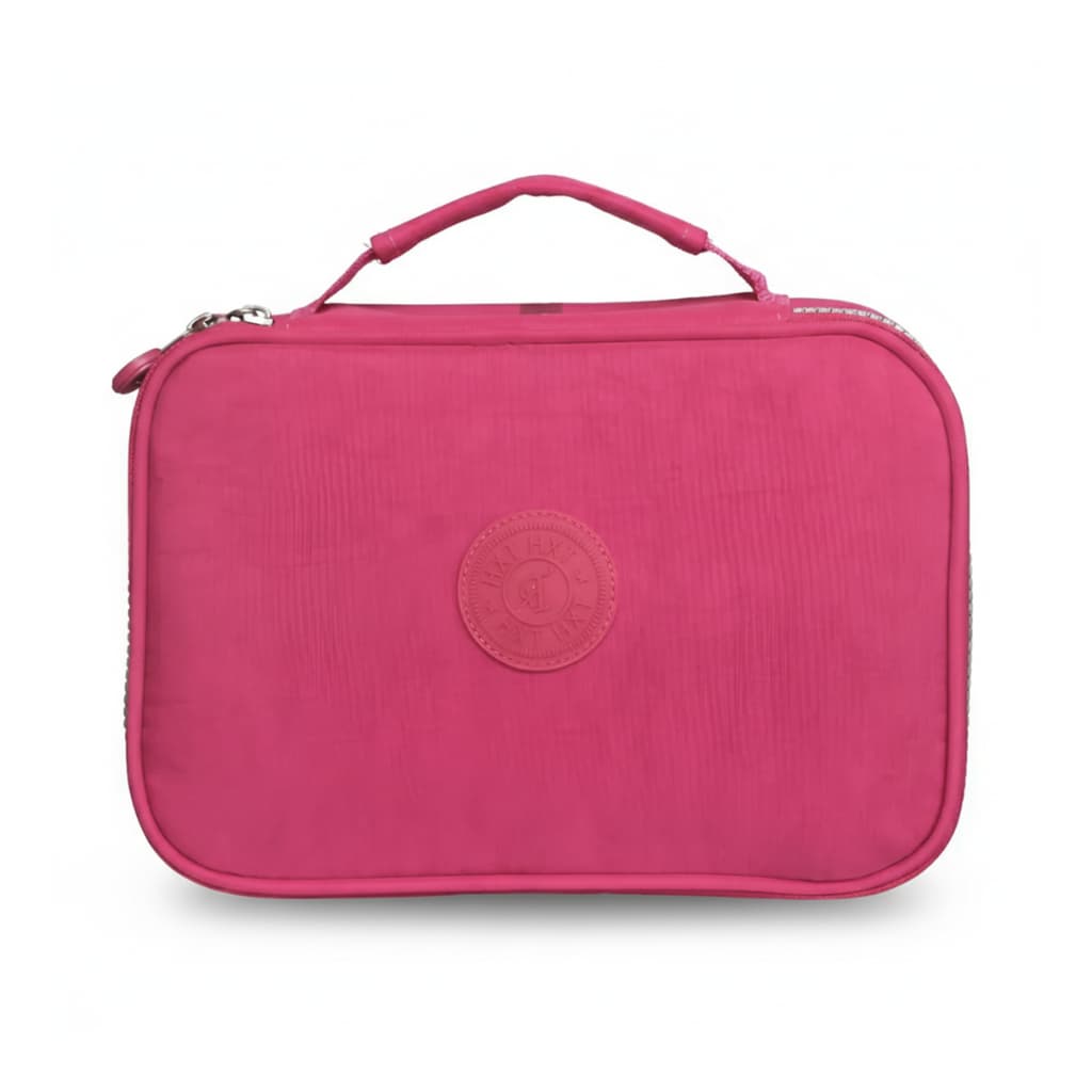 Estojo Escolar Grande Organizador Com Divisória Universitário Escola