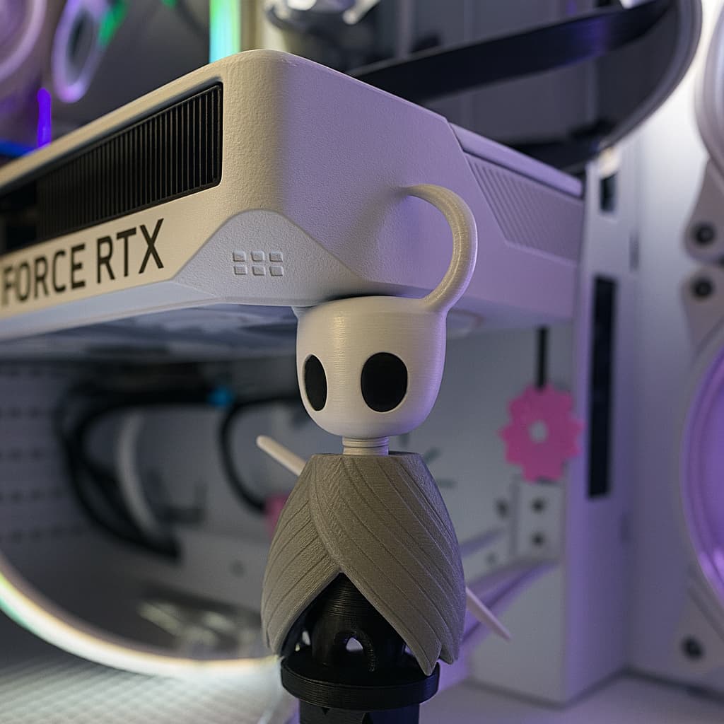 Suporte de Placa de Vídeo da Infotec 3D Suporte para GPU 74mm a 100mm GUARDIÃO DO VACUO