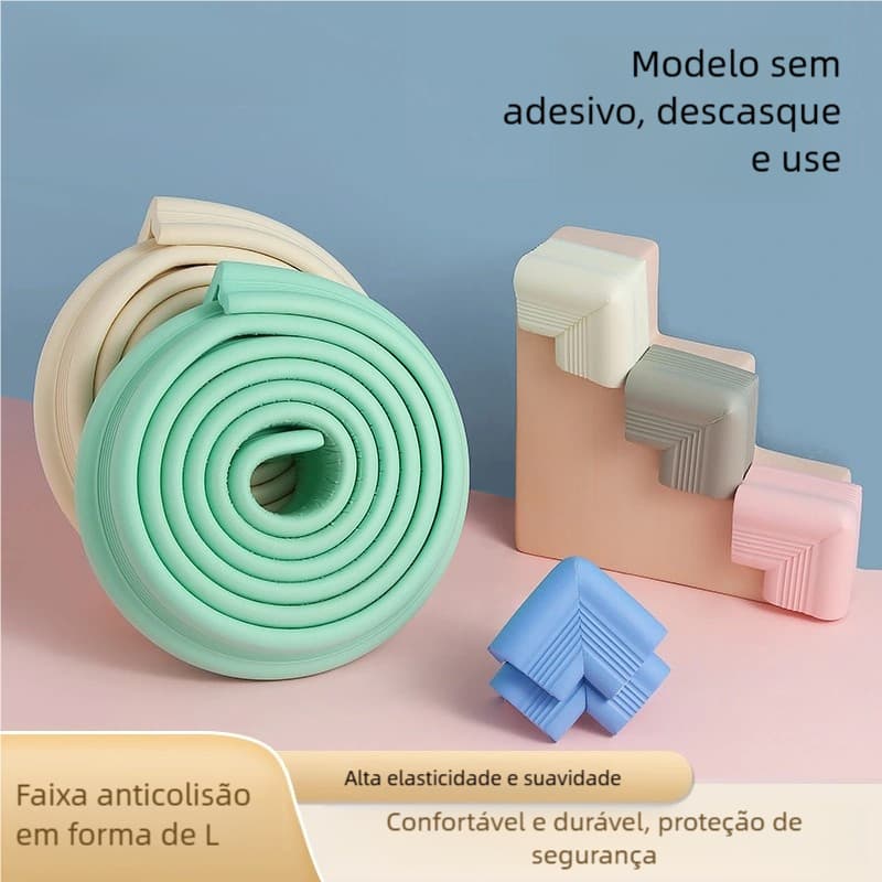 Protetor Quina Tiras Fita Cantoneira Parede