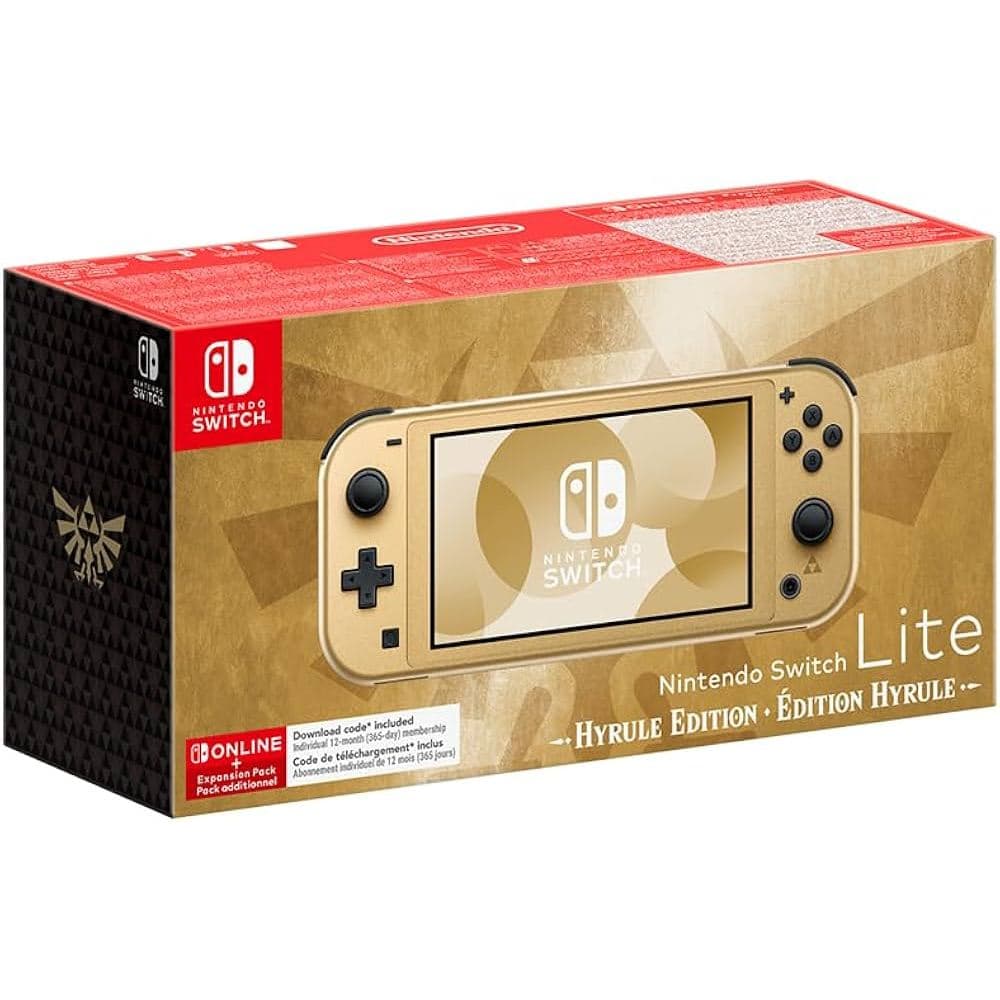 Console Nintendo Switch Lite Hyrule Edition 32GB - Dourado
