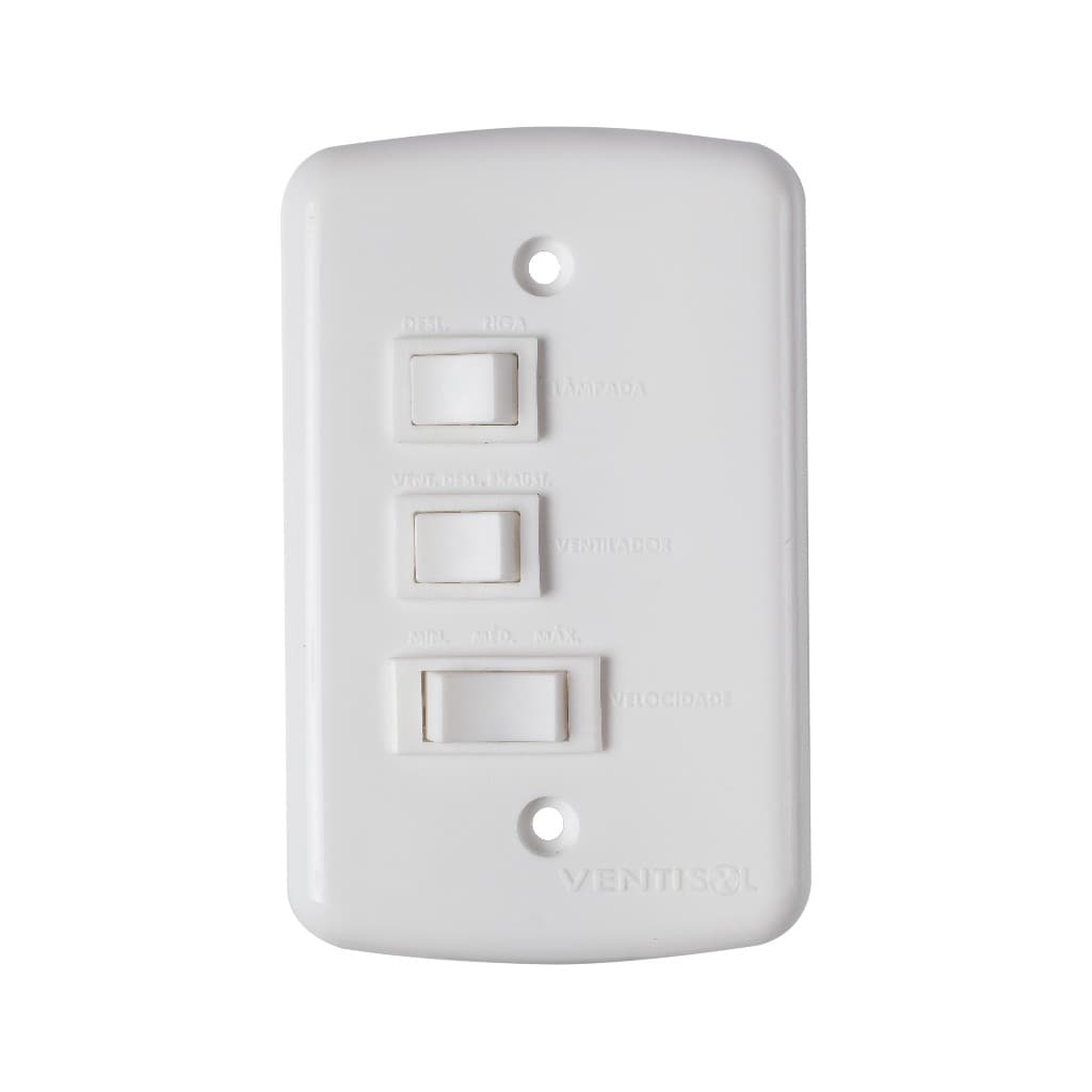 Chave de comando para ventilador de teto (VENTISOL)